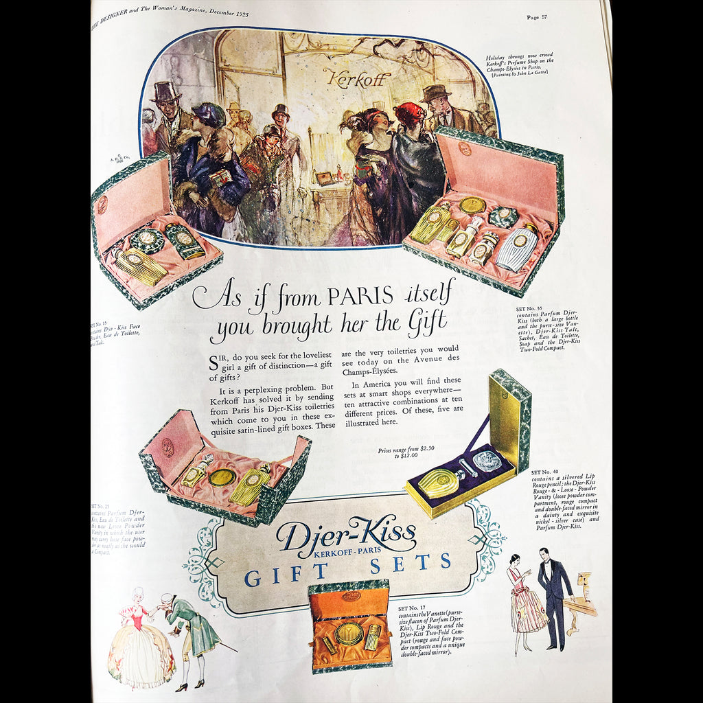 Antique Fashion and Lifestyle Magazine: The Designer and The Woman's Magazine, *Free Shipping