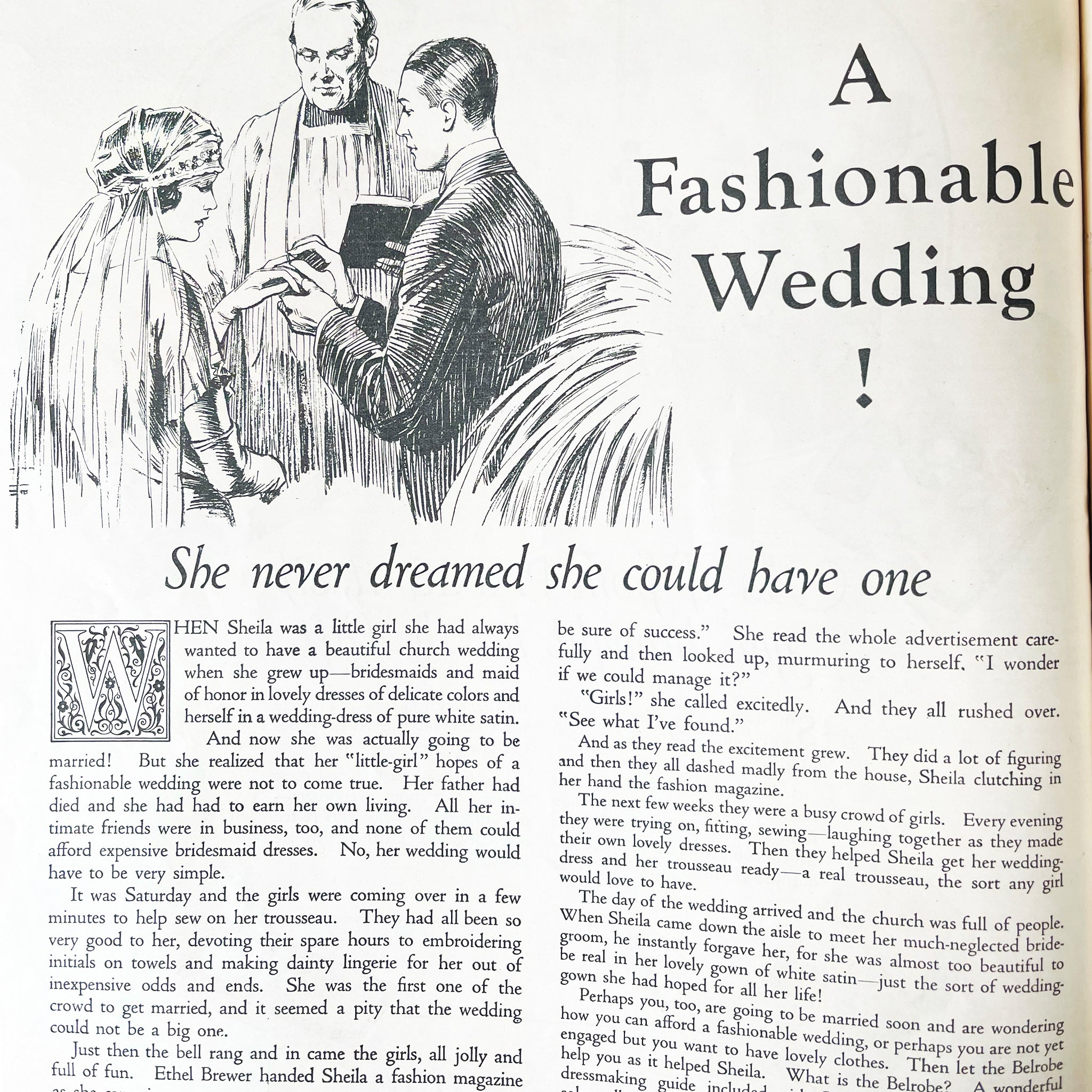Antique Fashion and Lifestyle Magazine: The Designer and The Woman's Magazine, *Free Shipping