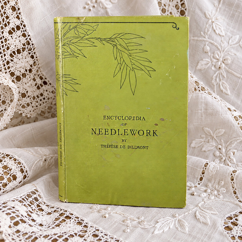 Thérèse de Dillmont, Encyclopedia of Needlework, c. 1890, Very Rare First English Edition,Victorian Needlework & Embroidery Antiquarian Book, •Free Shipping