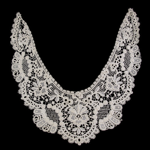 Antique Irish Crochet Bertha Collar, c. 1900  *Free Shipping