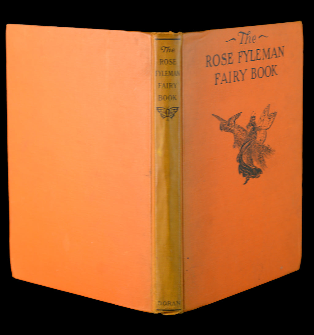 1920's Antique Children's Fairy Book, The Rose Fyleman Fairy Book, Rare First American Edition, Illustrated by Hilda T. Miller, •Free Shipping
