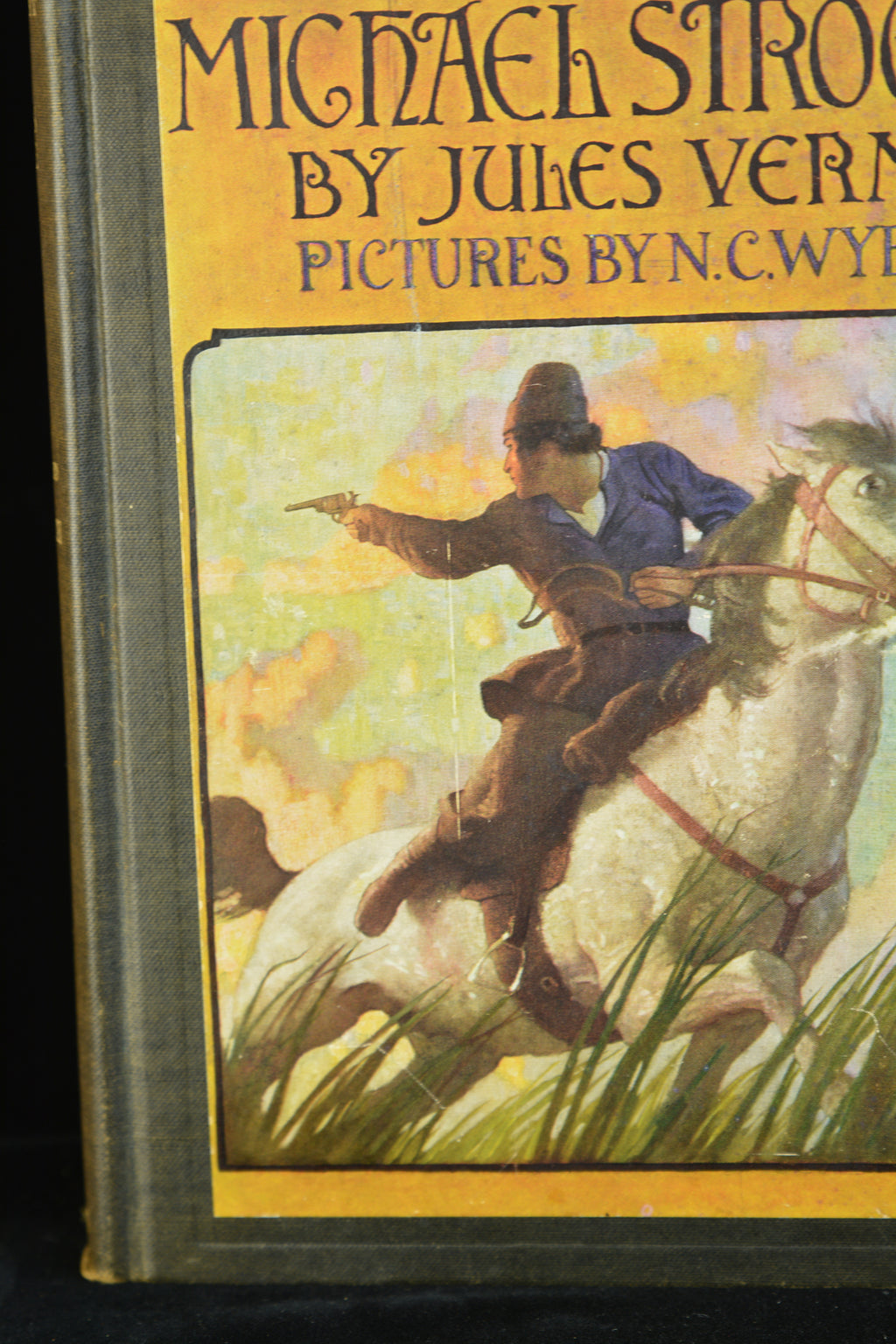 Scarce 1927 Jules Verne Michael Strogoff Illustrated by N. C. Wyeth, First Edition Thus, *Free Shipping