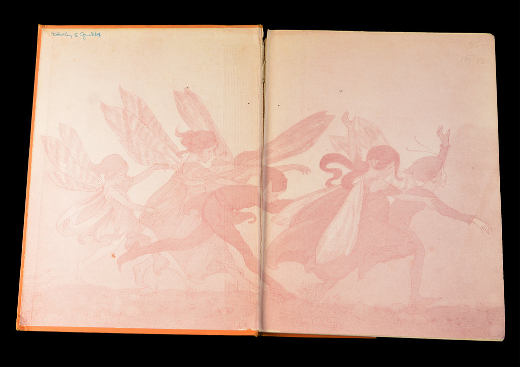 1920's Antique Children's Fairy Book, The Rose Fyleman Fairy Book, Rare First American Edition, Illustrated by Hilda T. Miller, •Free Shipping