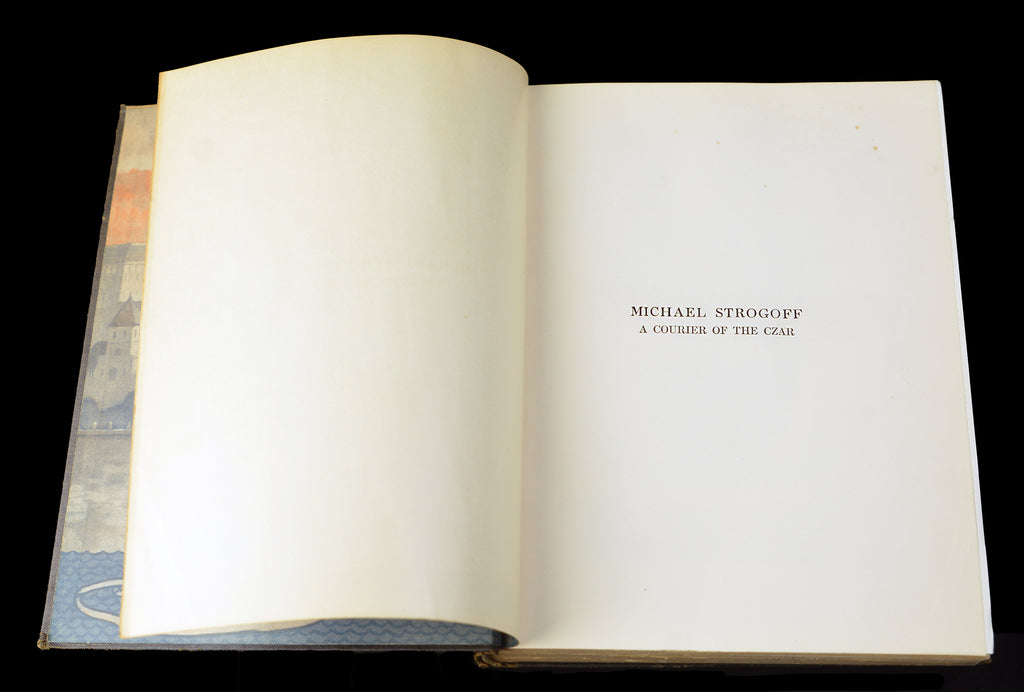 Scarce 1927 Jules Verne Michael Strogoff Illustrated by N. C. Wyeth, First Edition Thus, *Free Shipping