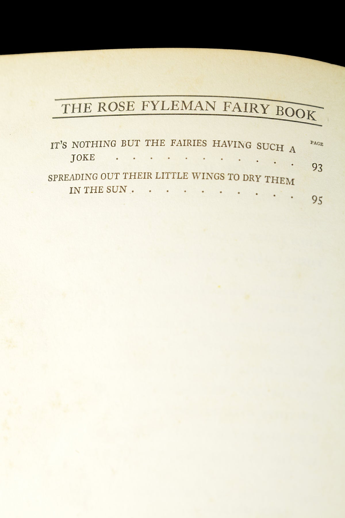 1920's Antique Children's Fairy Book, The Rose Fyleman Fairy Book, Rare First American Edition, Illustrated by Hilda T. Miller, •Free Shipping