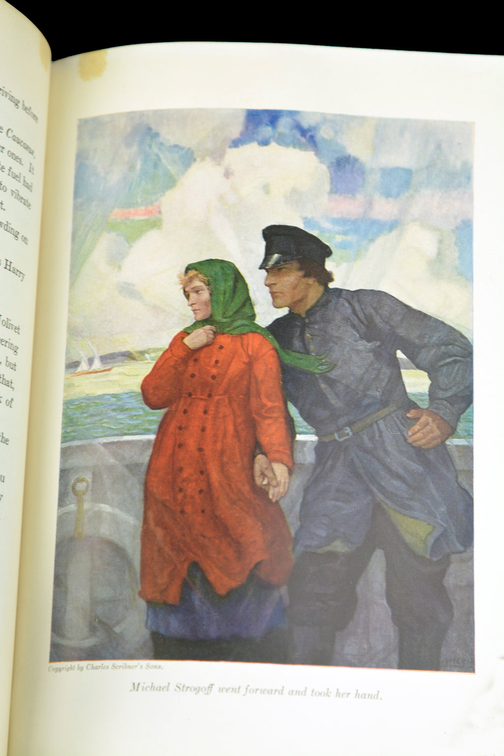 Scarce 1927 Jules Verne Michael Strogoff Illustrated by N. C. Wyeth, First Edition Thus, *Free Shipping