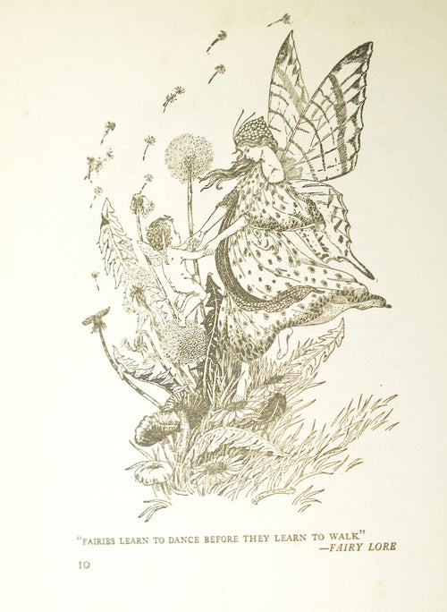 1920's Antique Children's Fairy Book, The Rose Fyleman Fairy Book, Rare First American Edition, Illustrated by Hilda T. Miller, •Free Shipping