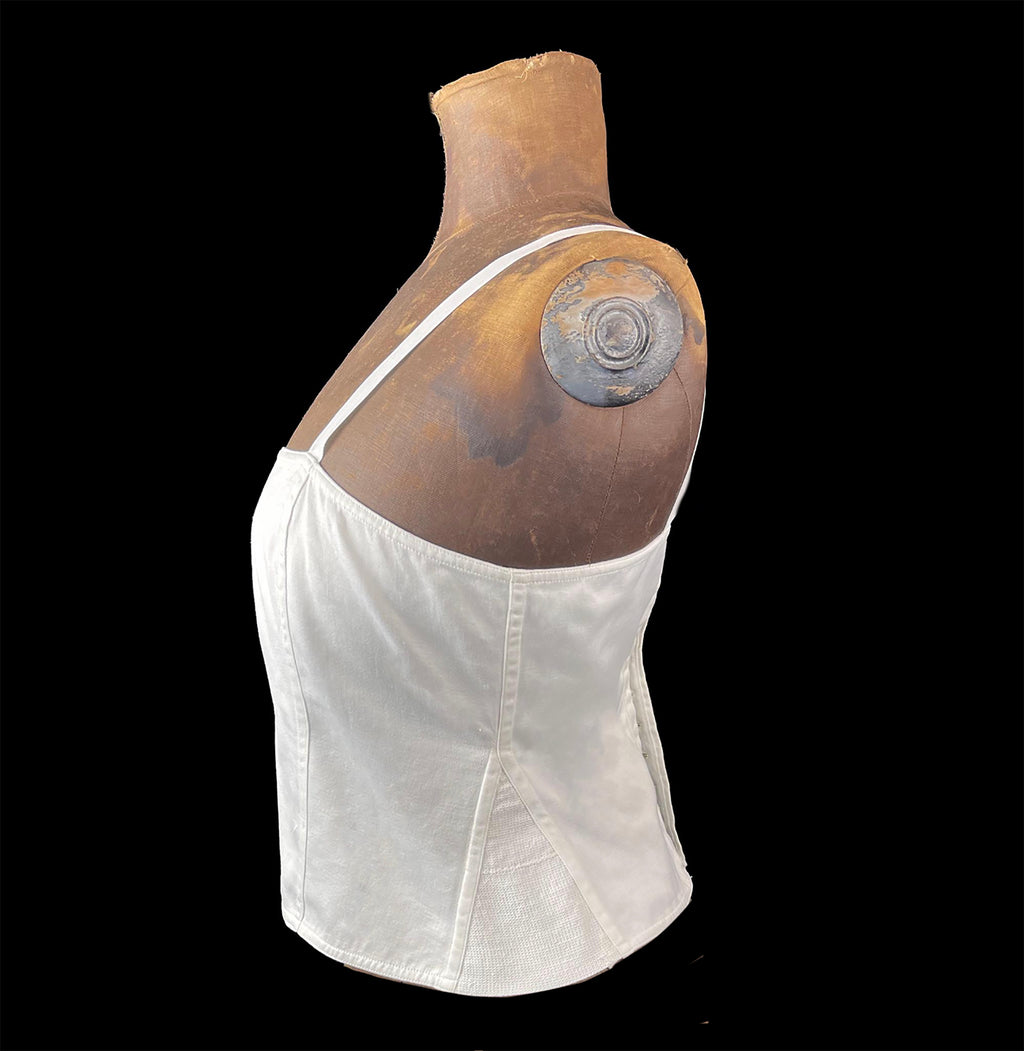 Antique Corset Cover Camisole, c. 1920, Flapper Era, Size XS, MINT, *Free Shipping