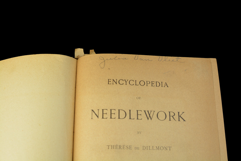 Thérèse de Dillmont, Encyclopedia of Needlework, c. 1890, Very Rare First English Edition,Victorian Needlework & Embroidery Antiquarian Book, •Free Shipping