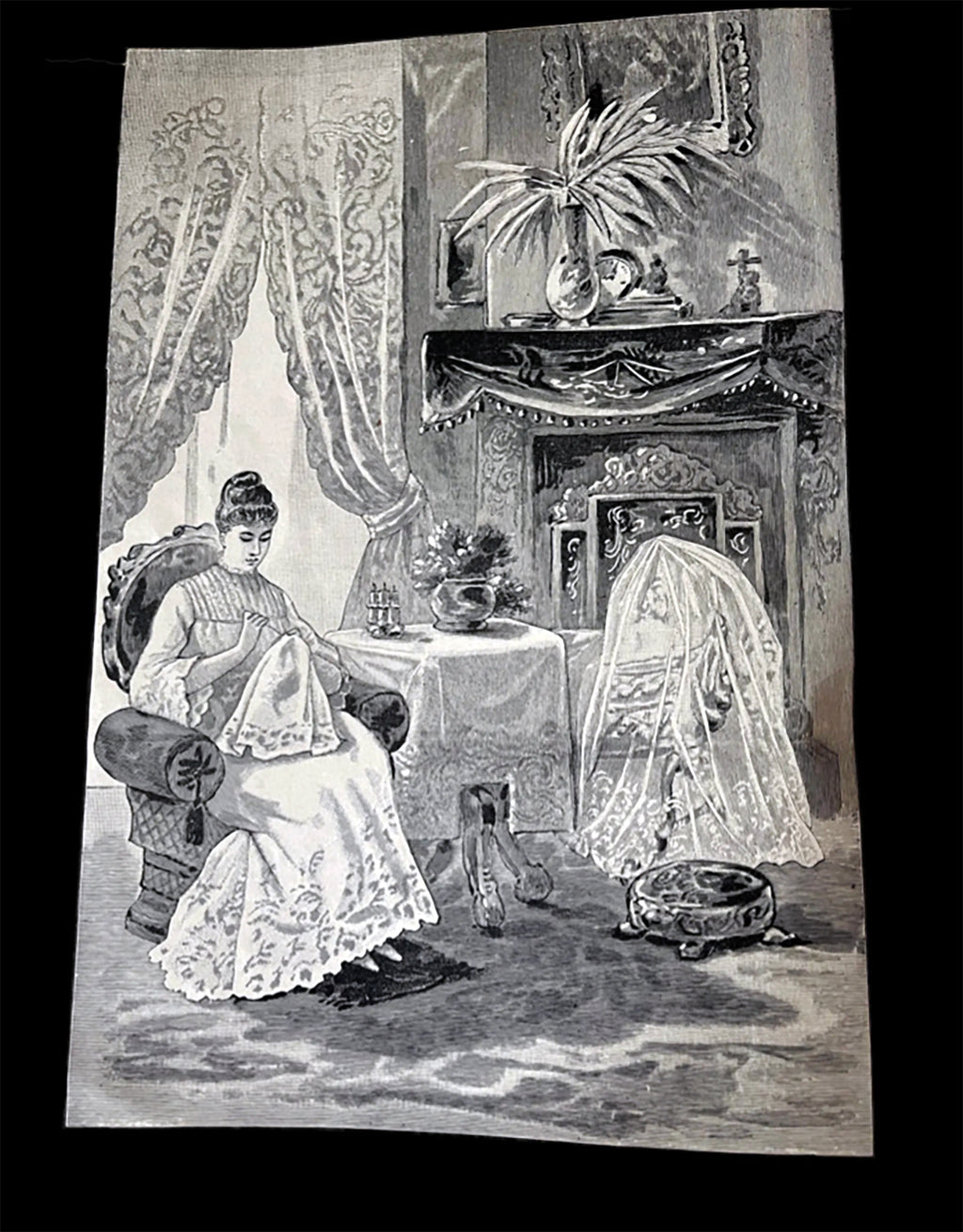 Antique Linen Edwardian Drawn Work and Pulled Thread Tutorial Book with Patterns, Publisehd London 1901, NOT a Reproduction! *Free Shipping