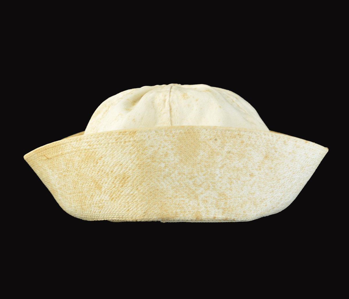 World War I U.S. Navy White Sailor Hat Cap with Original WWI Panoramic Photograph of Wearing This Exact Hat, Both Objects c. 1917–1919, *Free Shipping