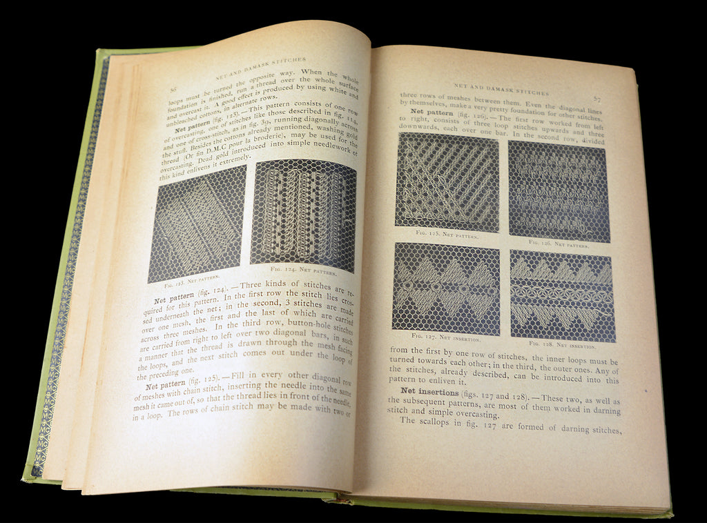 Thérèse de Dillmont, Encyclopedia of Needlework, c. 1890, Very Rare First English Edition,Victorian Needlework & Embroidery Antiquarian Book, •Free Shipping