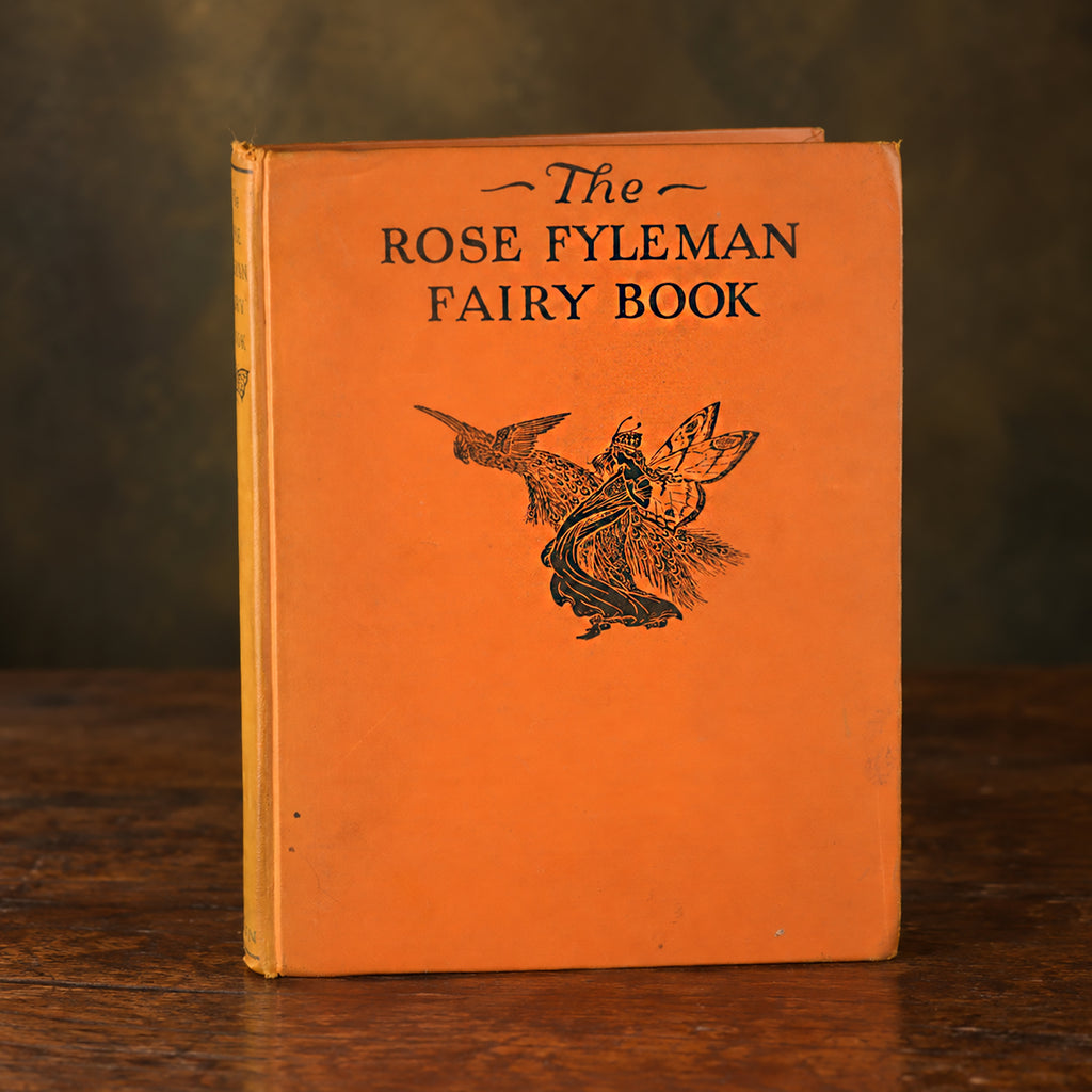 1920's Antique Children's Fairy Book, The Rose Fyleman Fairy Book, Rare First American Edition, Illustrated by Hilda T. Miller, •Free Shipping