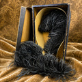 Antique 1880s French-Curled Ostrich Plumes in Original Millinery Box | Unused | As Featured in Juicy History  *Free Shipping