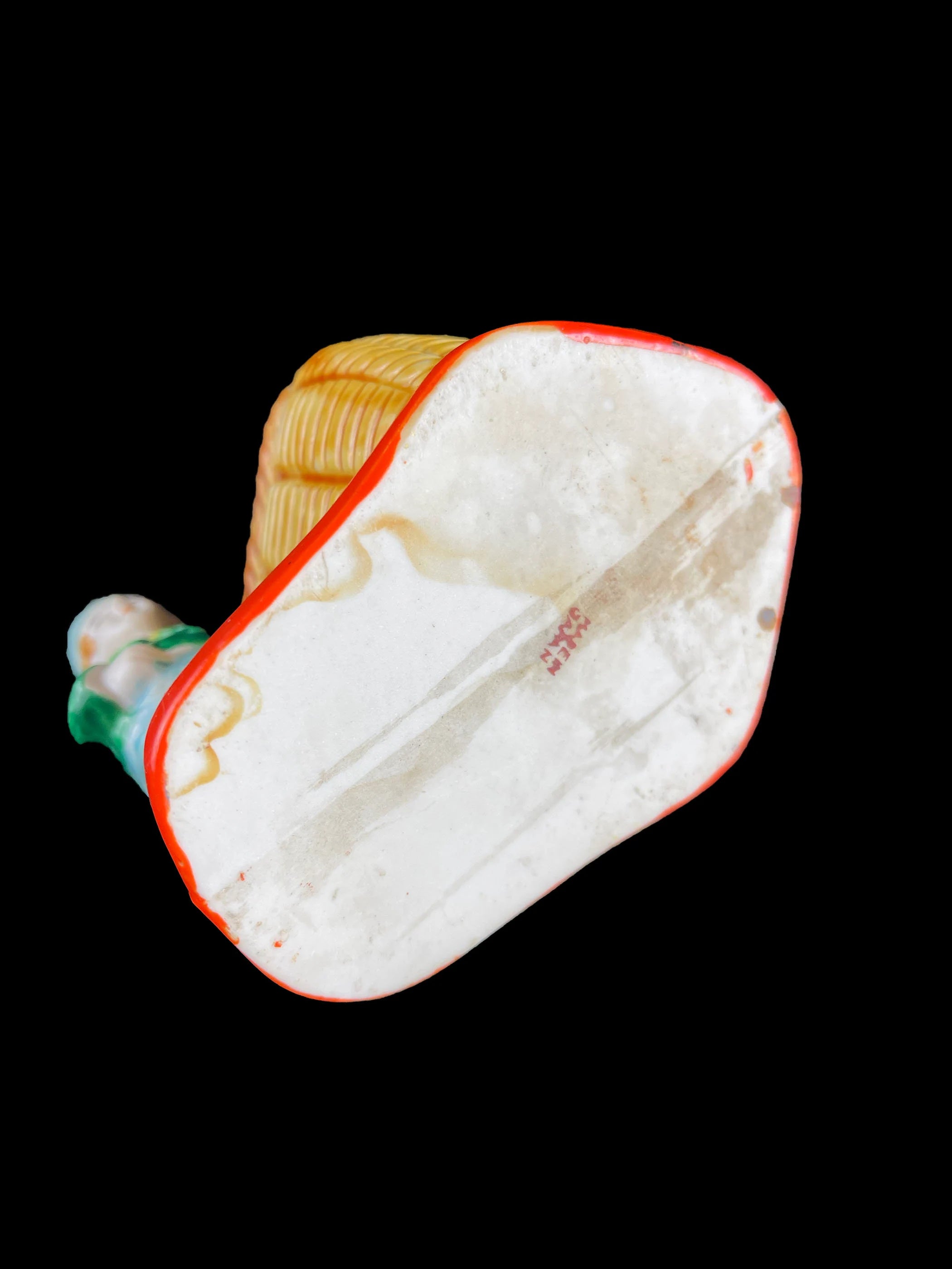 Vintage 1920s Hotel Bellhop Figurine Plant Planter Plant Pot or Pencil Holder, Carnival Prize Antique Rare Exceptional Condition -- Test Object For Soft Launch