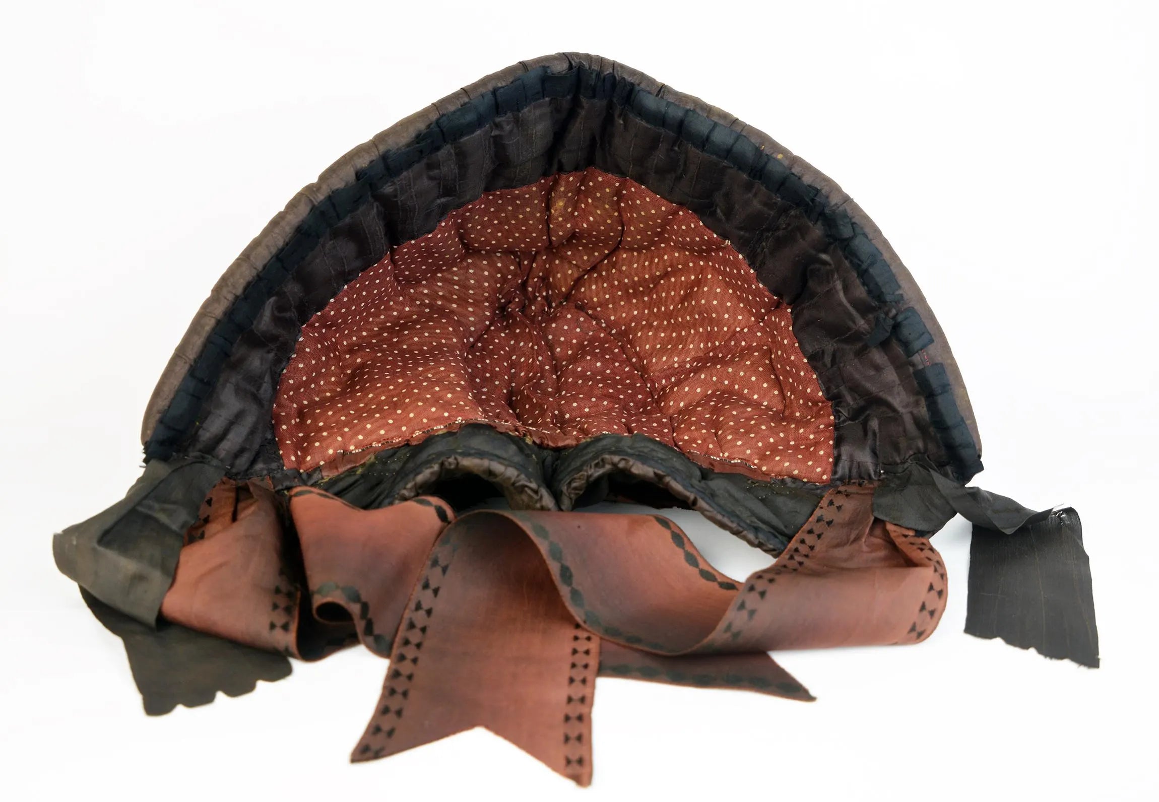 Early Victorian Wedding Bonnet, circa 1840 Museum Deaccession | Romantic–to–Victorian Era Transition