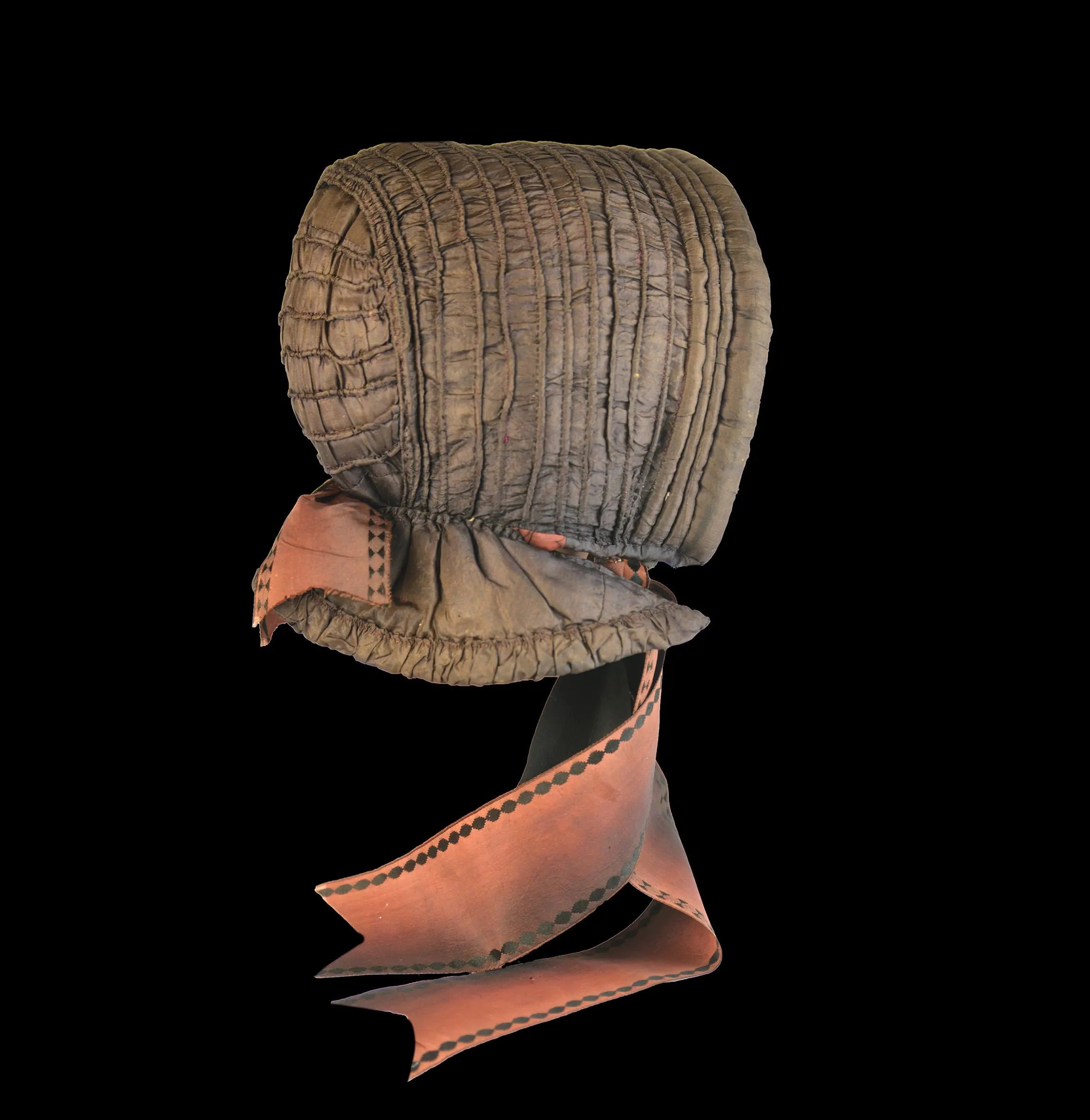 Early Victorian Wedding Bonnet, circa 1840 Museum Deaccession | Romantic–to–Victorian Era Transition