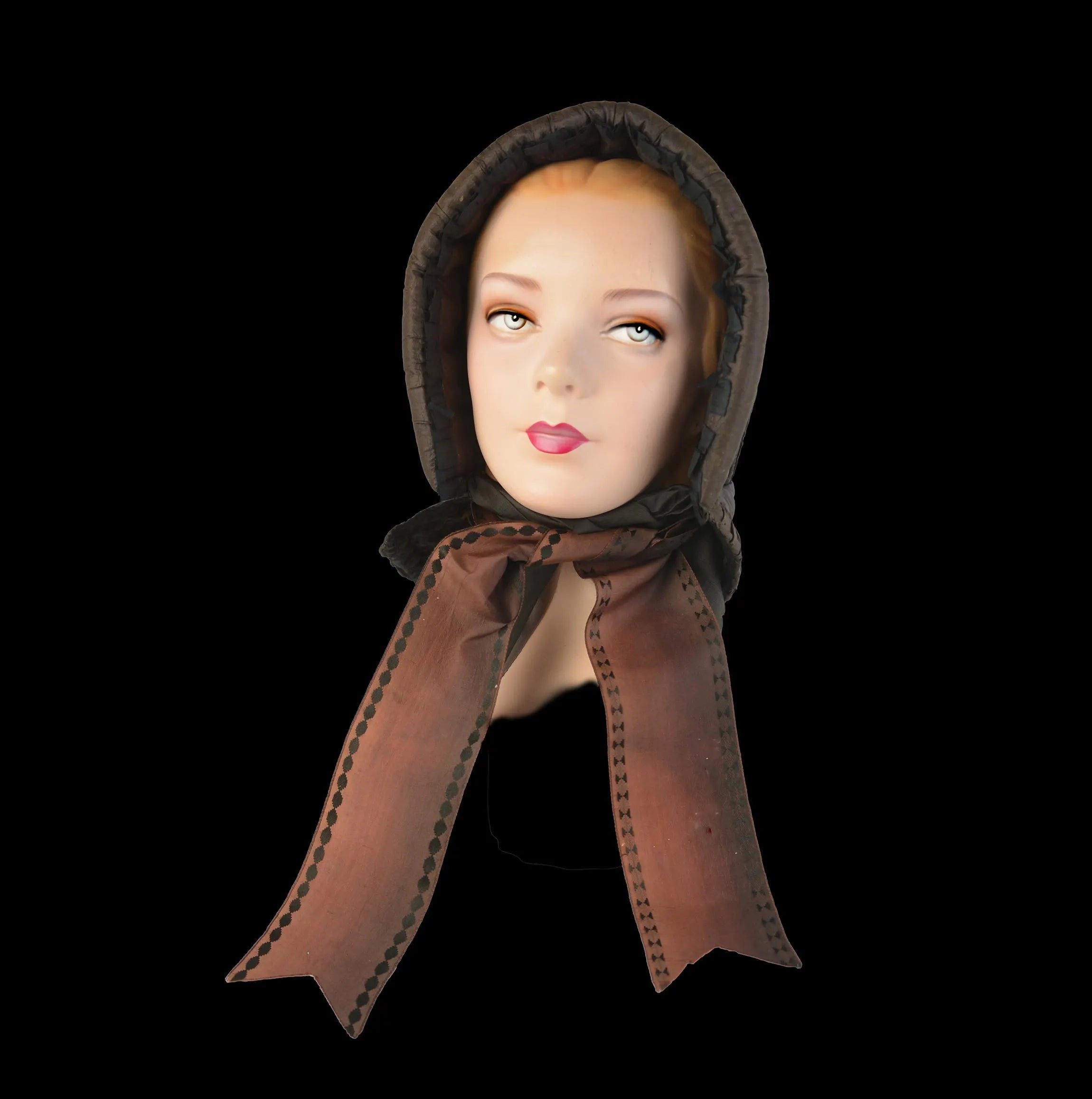 Early Victorian Wedding Bonnet, circa 1840 Museum Deaccession | Romantic–to–Victorian Era Transition