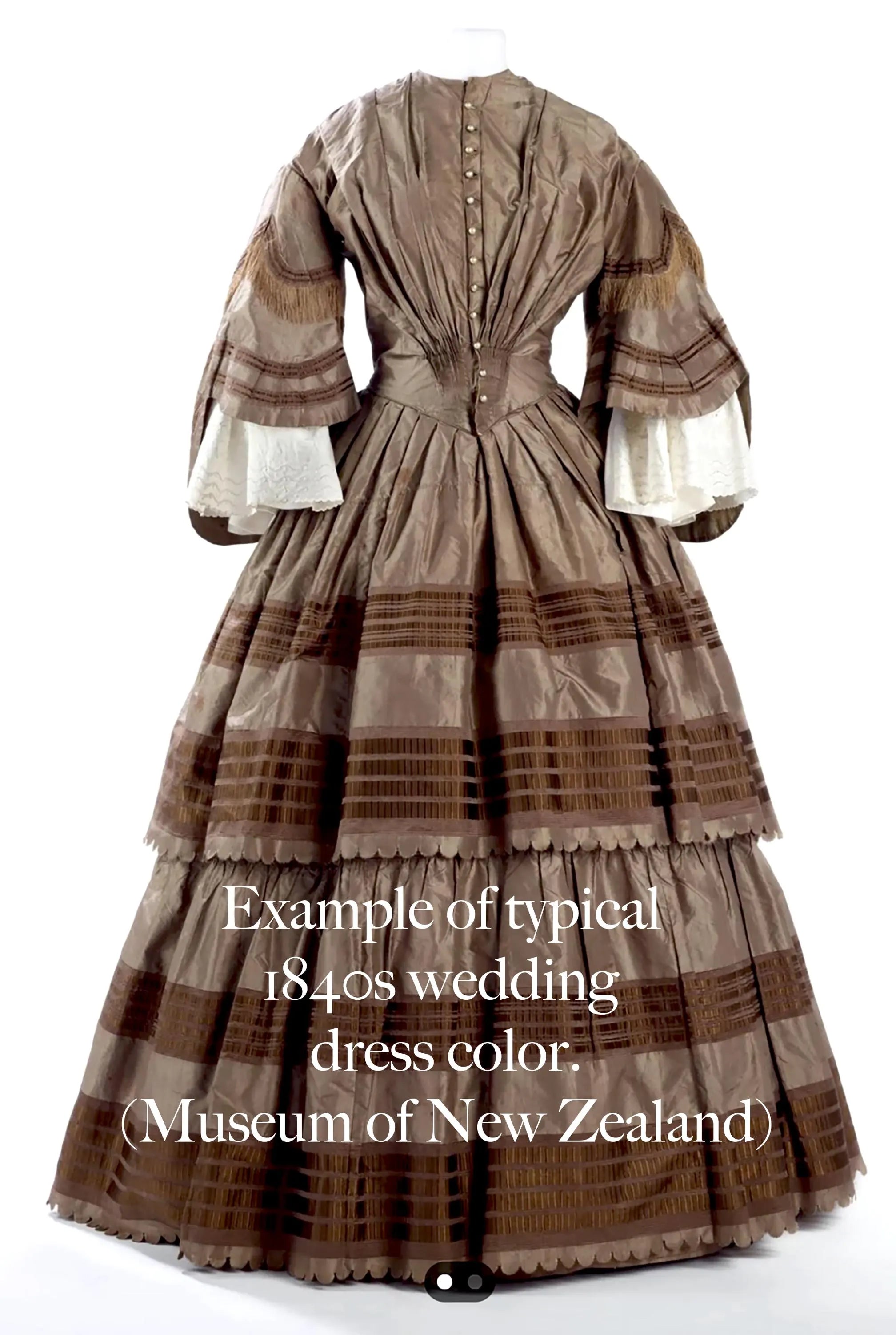 Early Victorian Wedding Bonnet, circa 1840 Museum Deaccession | Romantic–to–Victorian Era Transition