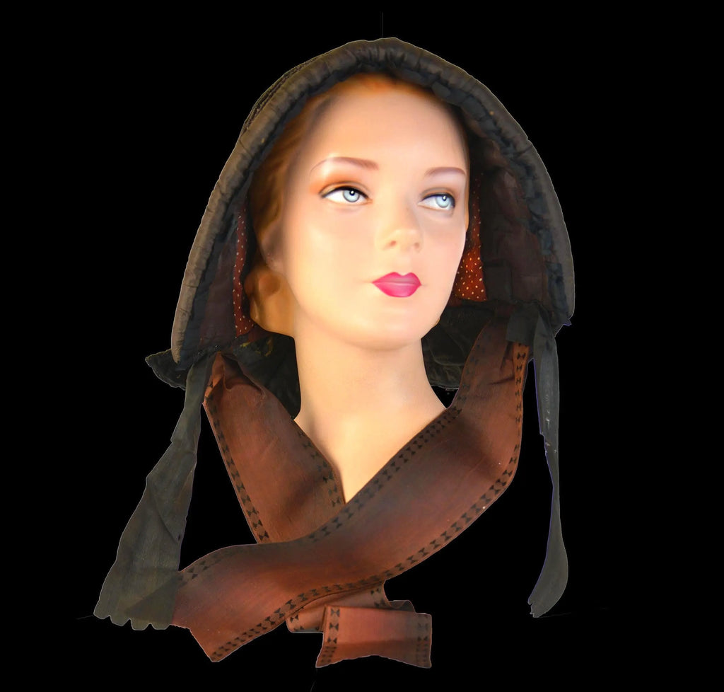 Early Victorian Wedding Bonnet, circa 1840 Museum Deaccession | Romantic–to–Victorian Era Transition