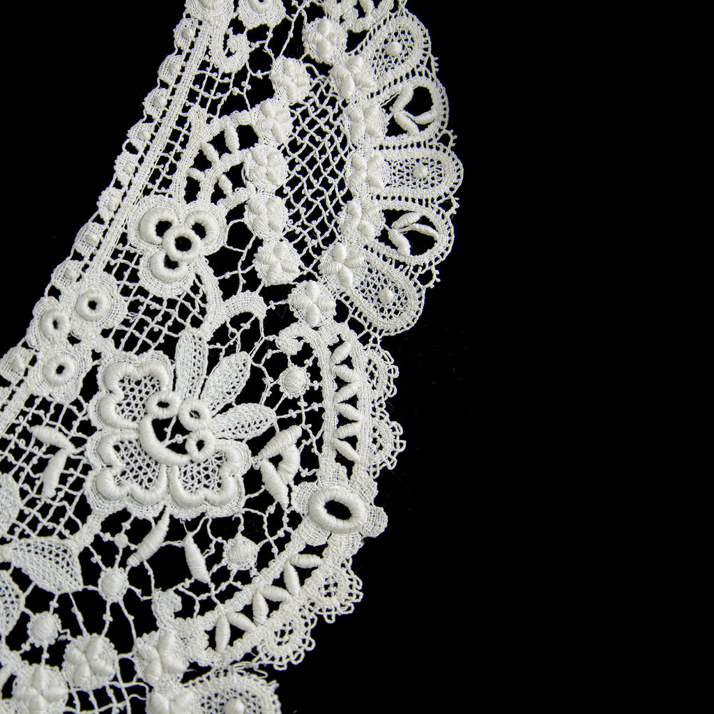 Antique Irish Crochet Bertha Collar, c. 1900  *Free Shipping